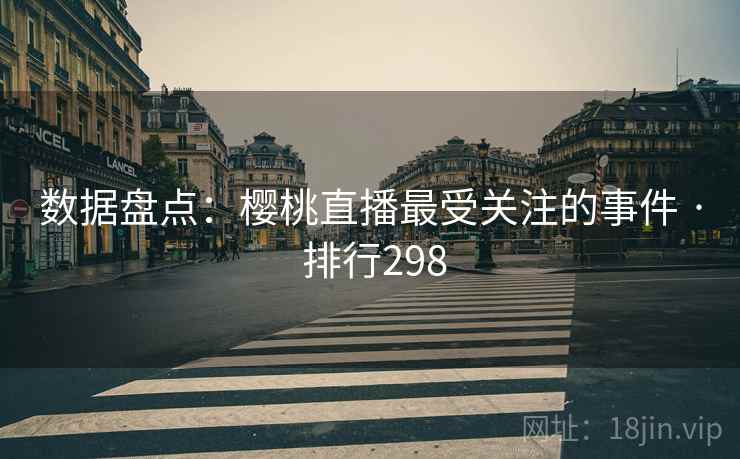 数据盘点:樱桃直播最受关注的事件 · 排行298